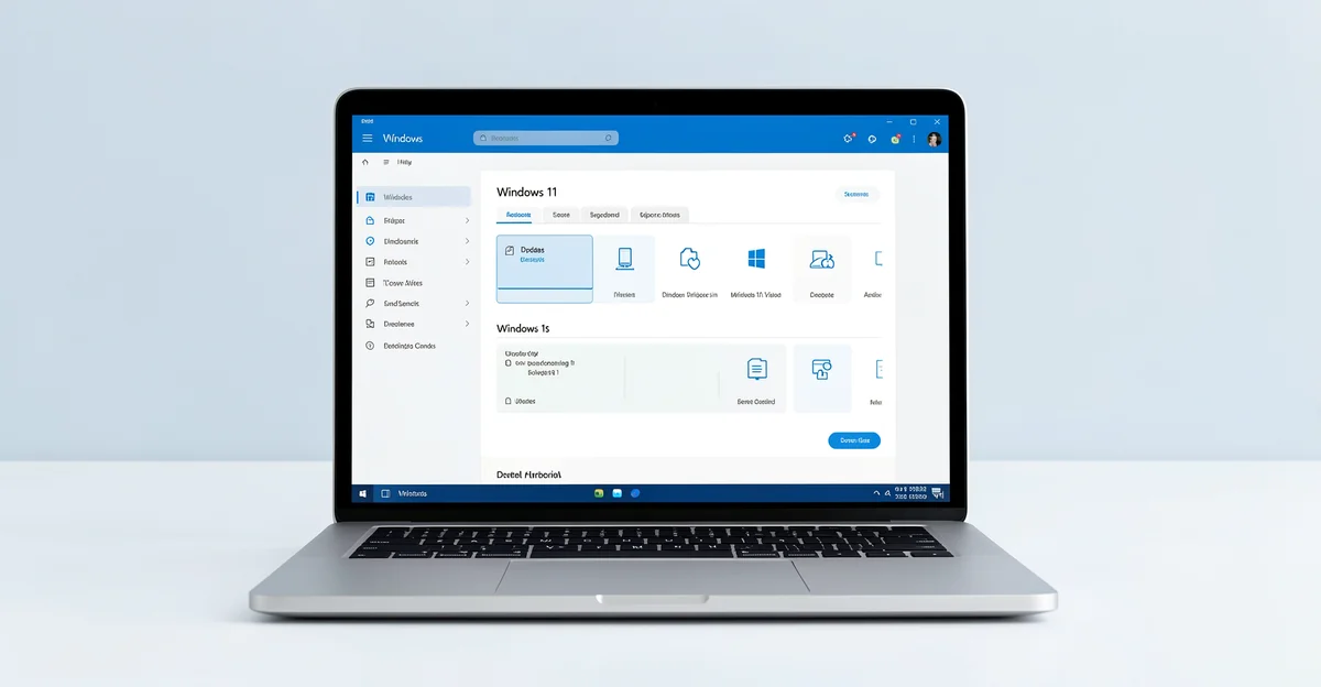 Featured image: Professional featured image for: How to Update Drivers in Windows 11 Safely and Correctly. Modern la