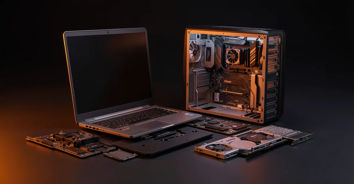 Featured image: Professional featured image for: How to Fix a Laptop or PC That Won’t Turn On. Modern tech blog styl