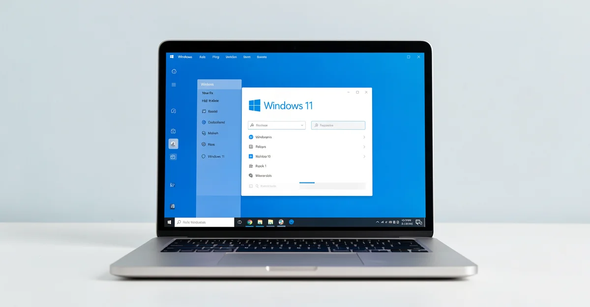 Featured image: Professional featured image for: How to Fix High RAM Usage in Windows 10 and Windows 11. Modern lapt