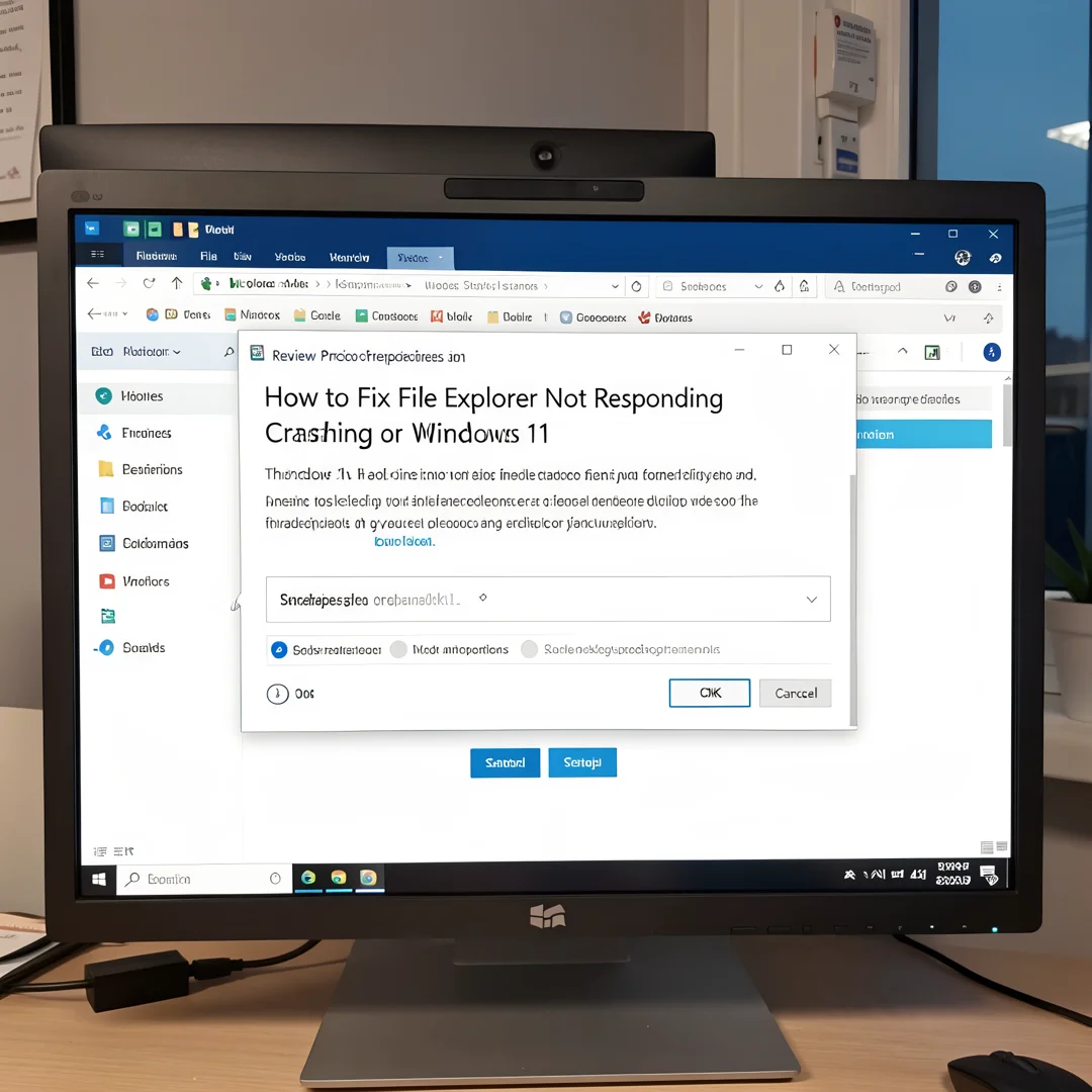 Step 1: Technical tutorial screenshot: Review prerequisites and compatibility for How to Fix File Explorer N