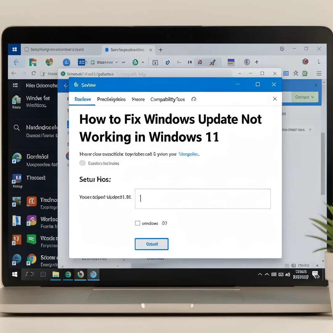 Step 1: Technical tutorial screenshot: Review prerequisites and compatibility for How to Fix Windows Update