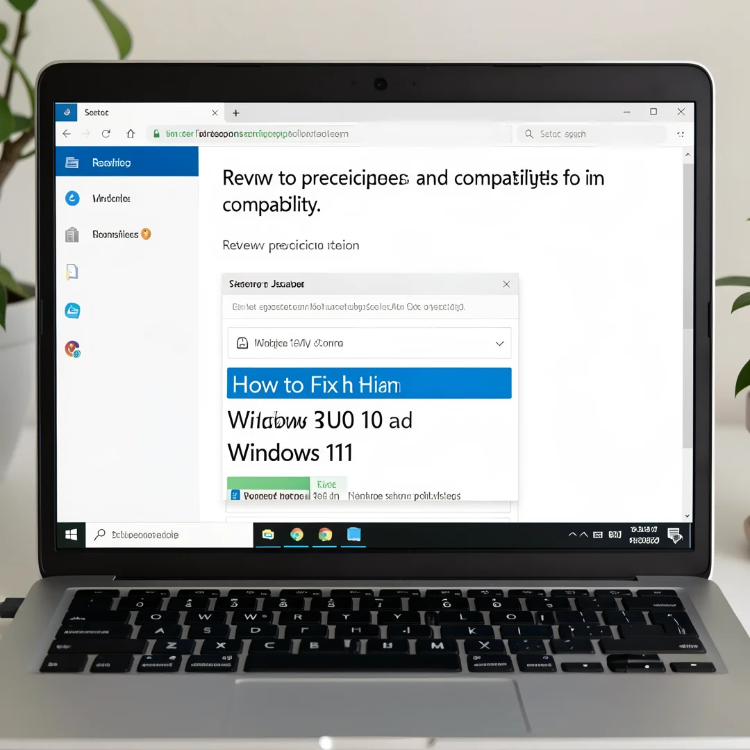 Step 1: Technical tutorial screenshot: Review prerequisites and compatibility for How to Fix High RAM Usage 