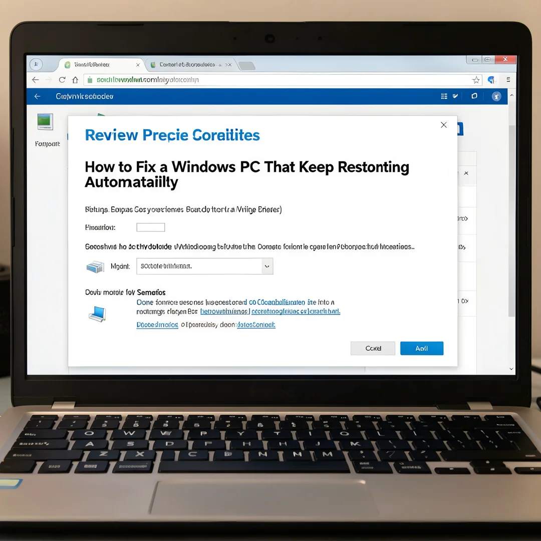 Step 1: Technical tutorial screenshot: Review prerequisites and compatibility for How to Fix a Windows PC Th