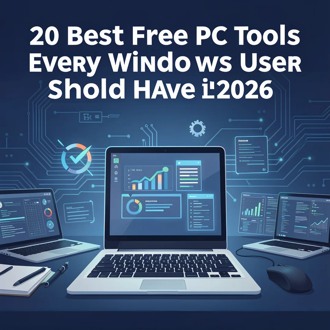 Step 4: Illustration for step: Gather necessary resources related to 20 Best Free PC Tools Every Windows Use