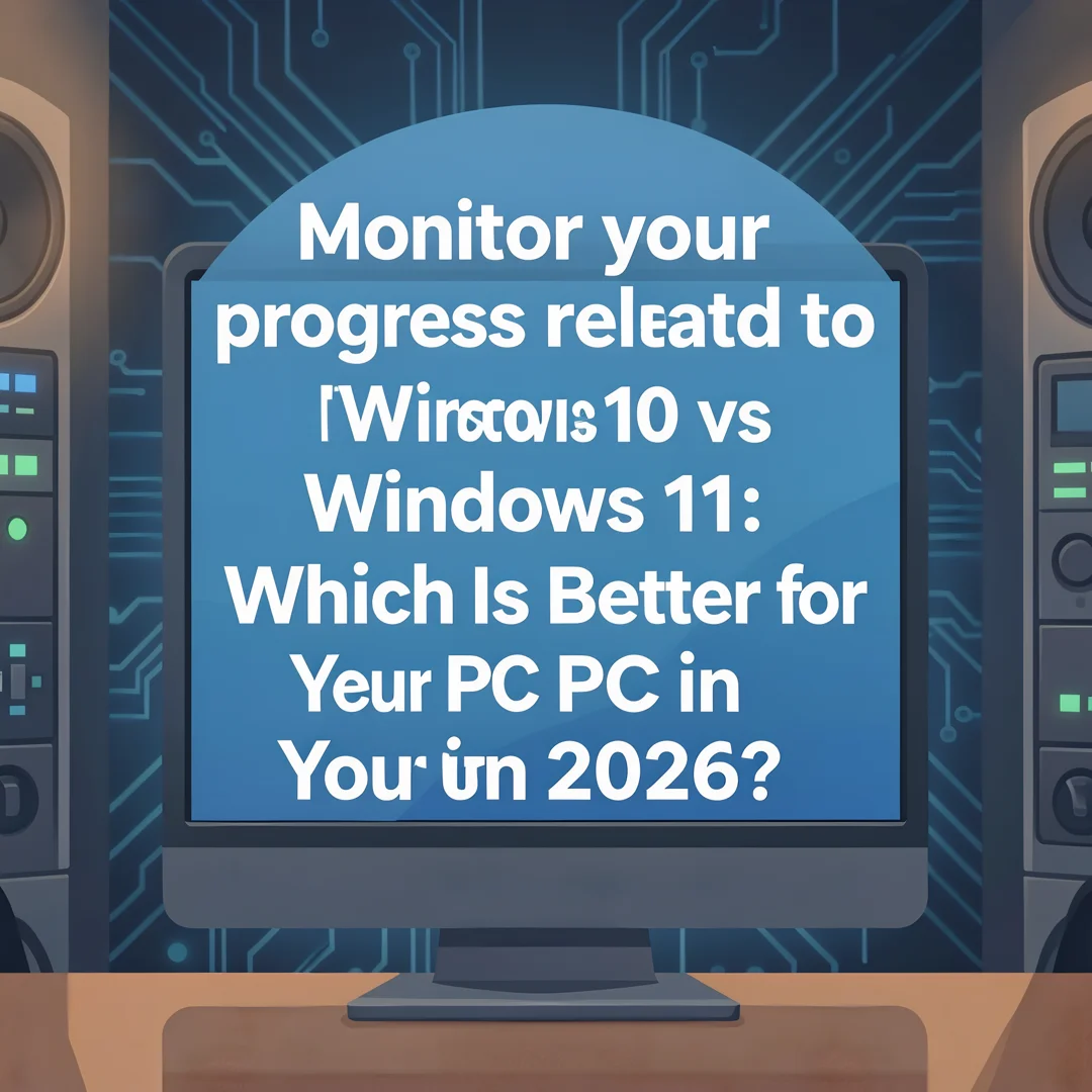 Step 6: Illustration for step: Monitor your progress related to Windows 10 vs Windows 11: Which Is Better fo