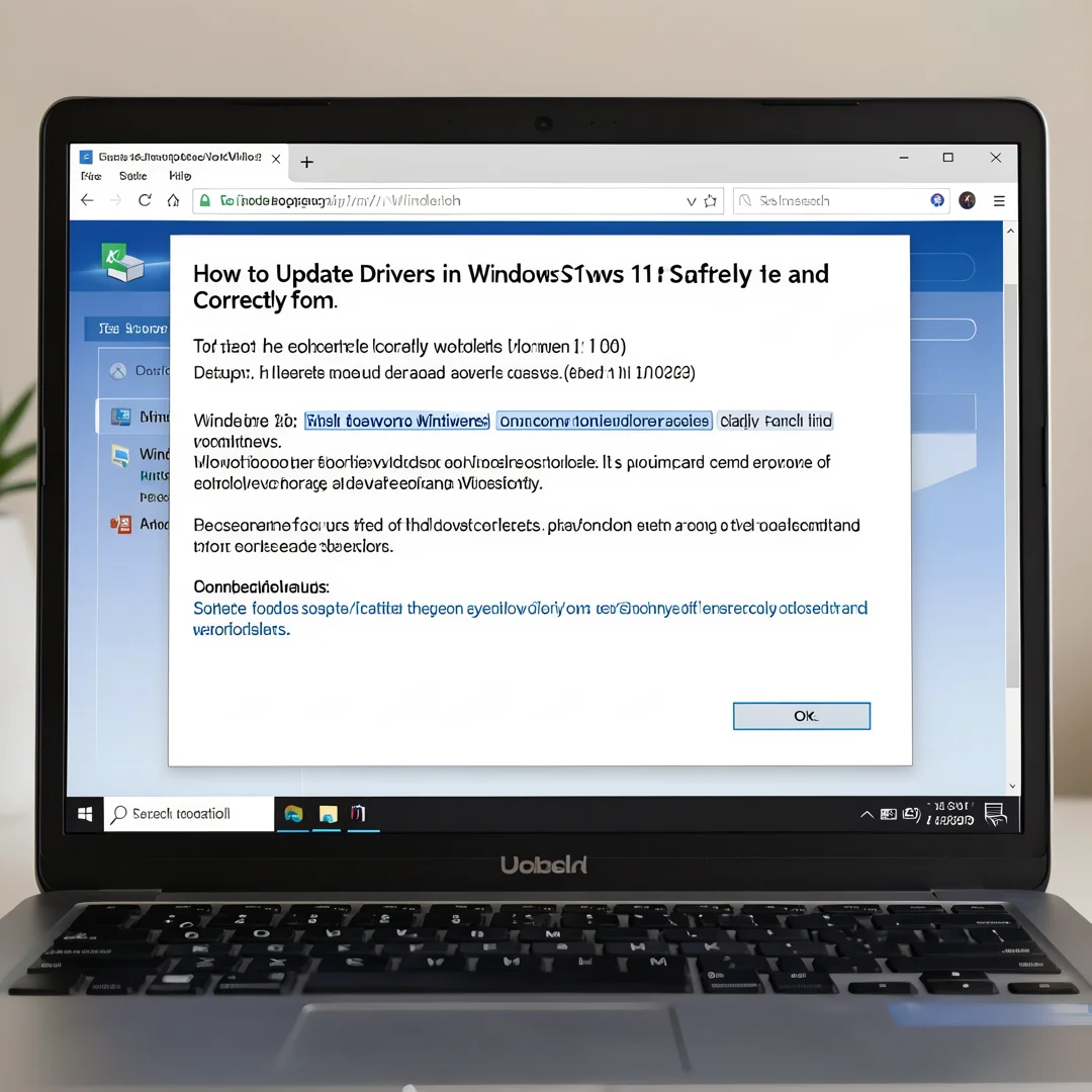Step 7: Technical tutorial screenshot: Test the complete workflow for How to Update Drivers in Windows 11 Sa